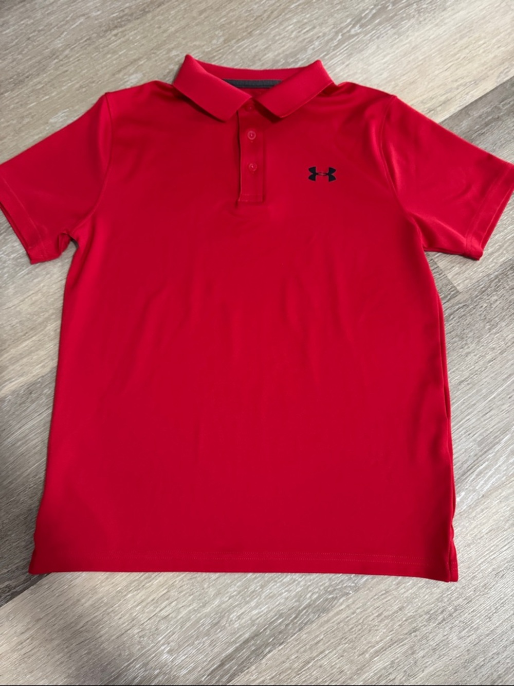 GUC Under Armour Boys Loose Fit Heatgear Polo Youth L